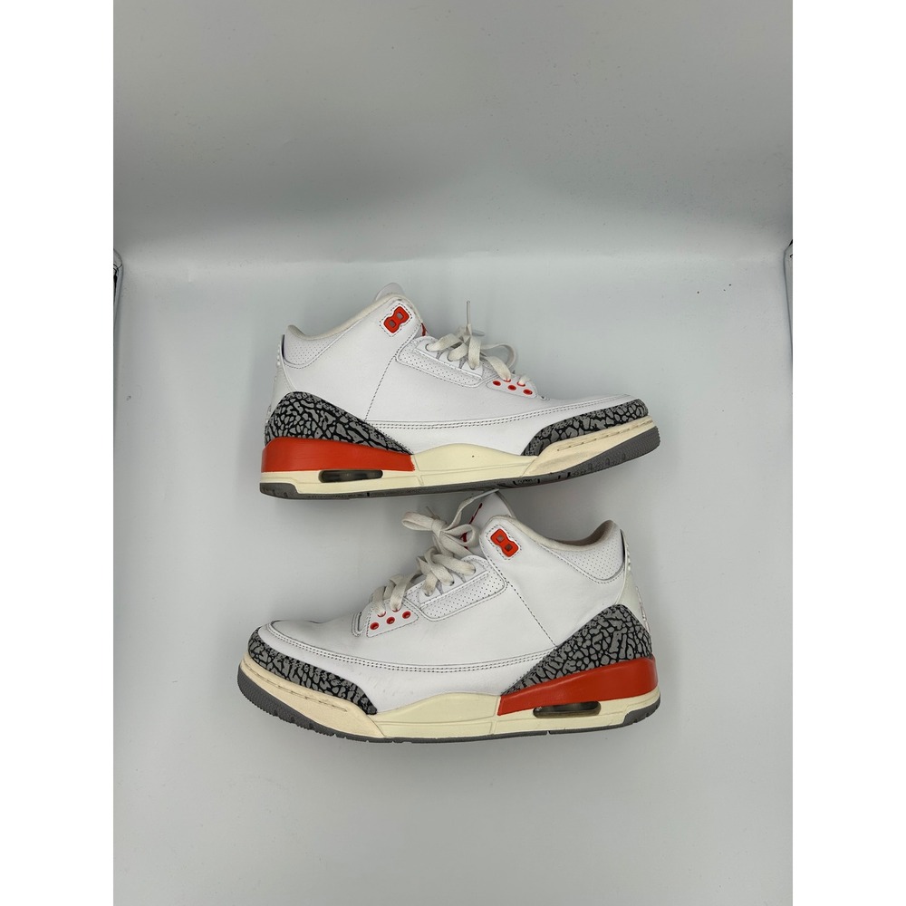 Air Jordan 3 Retro Georgia Peach Size 12W (10.5 men's) Lightly Worn OG All